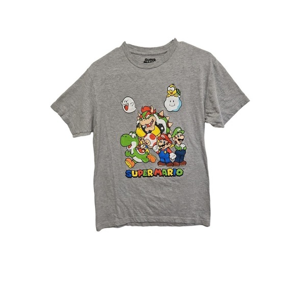 Nintendo Other - Nintendo Super Mario Character T-Shirt Sz Medium Unisex